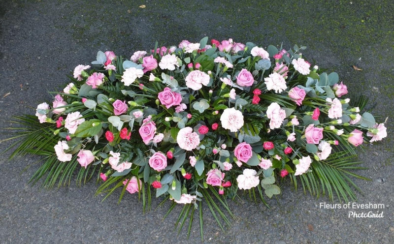 Rose and Carnation Mixed Casket