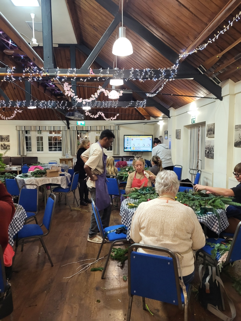 Christmas Wreath Workshop   booking now being taken