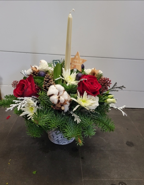 Christmas Candle  Arrangement