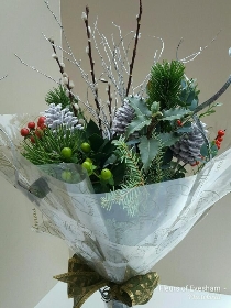 Mixed Christmas Foliage and Berries