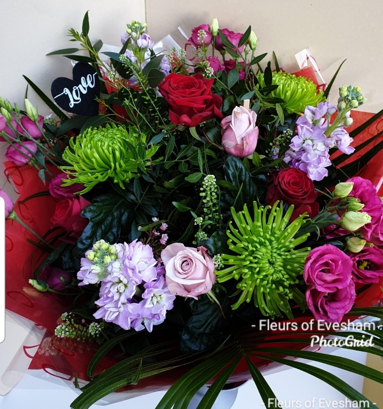 Mixed Valentines Hand Tied