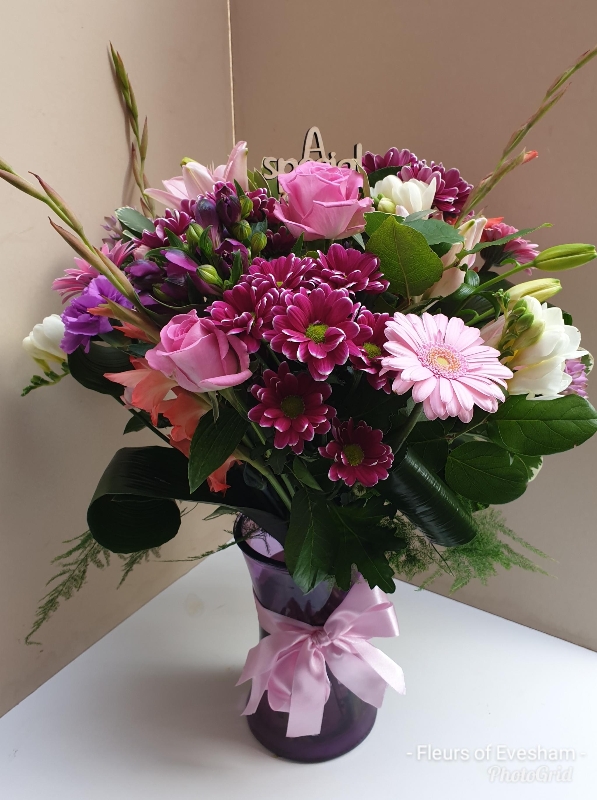 Florist Choice Bouquet with Vase