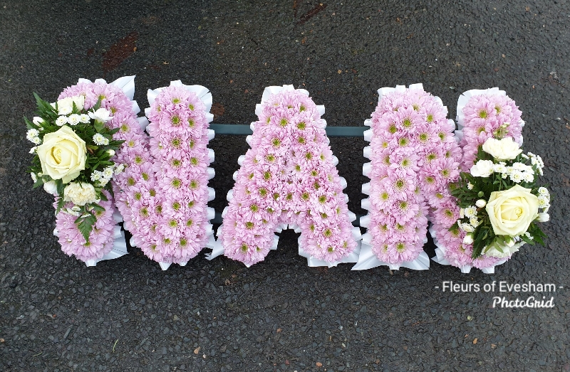 Based Letters Pink