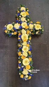 Loose Flower Cross