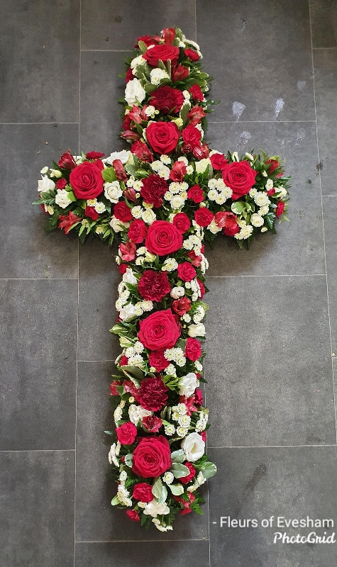 Loose Flower Cross