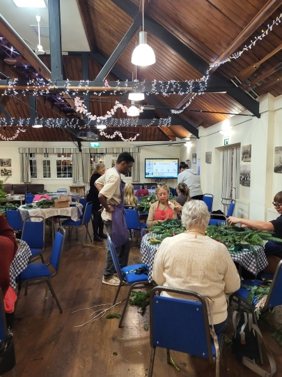 Christmas Wreath Workshop   booking now being taken