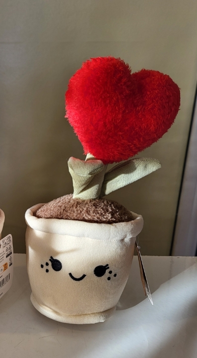 Heart Flower Pot Fabric