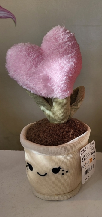 Heart Flower Pot Fabric