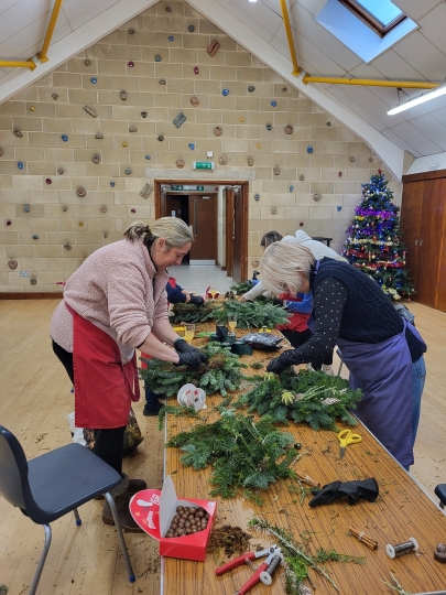 Christmas Wreath Workshop   Sunday 22nd November Hampton
