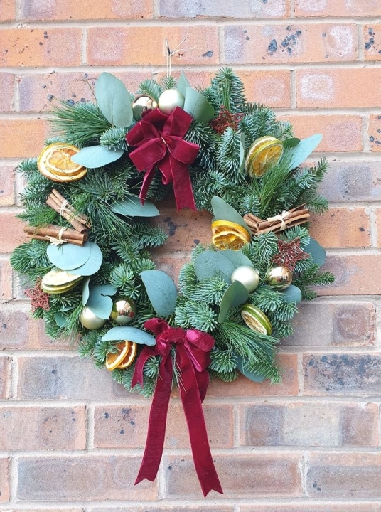 7th December Christmas Wreath Workshop Hampton Hall (Afternoon)