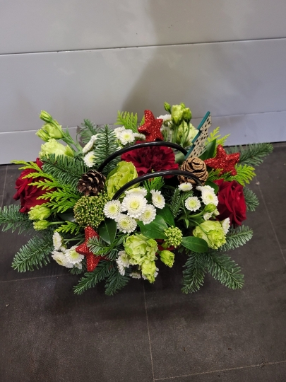 Merry Xmas Bag Arrangment